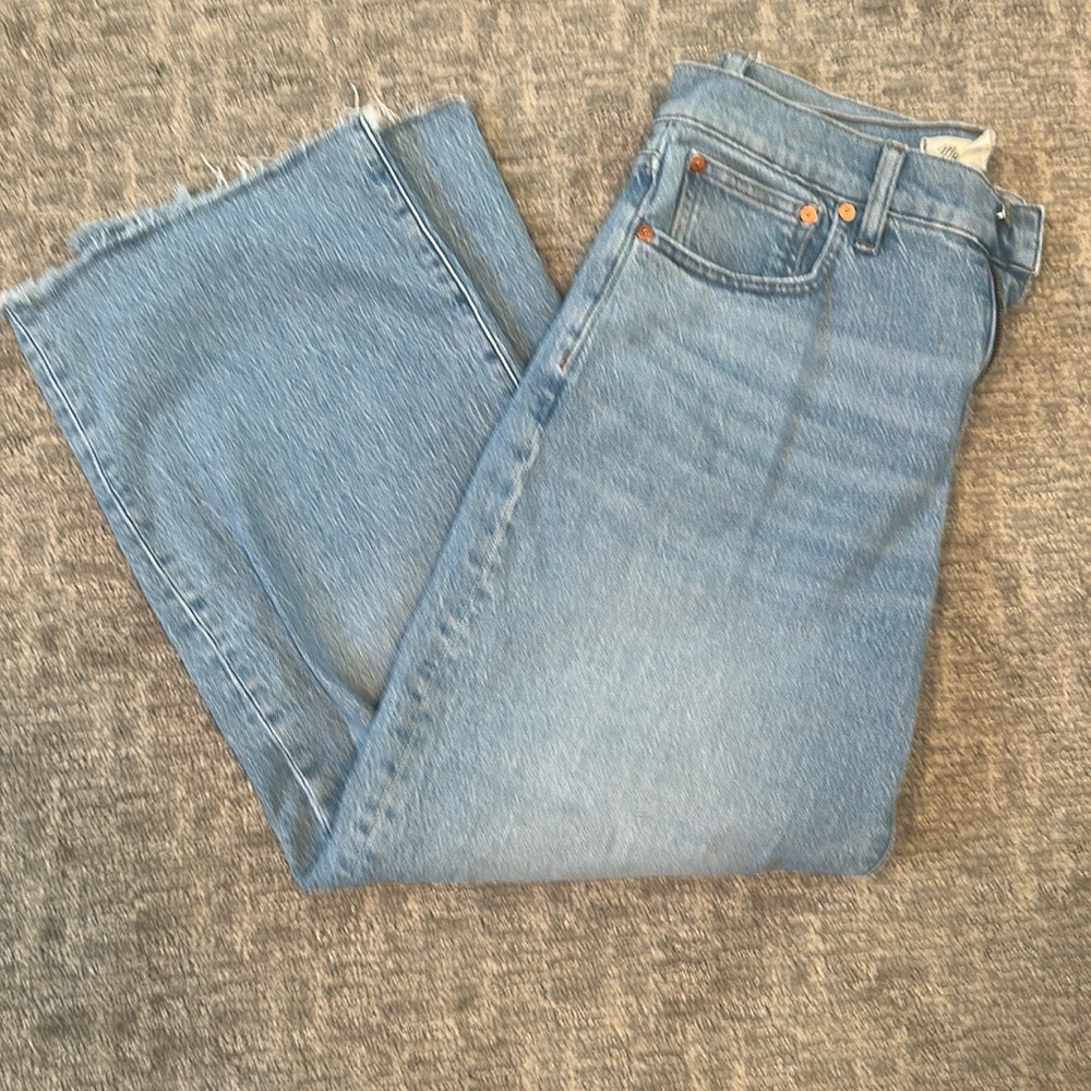 Crop vintage wide leg